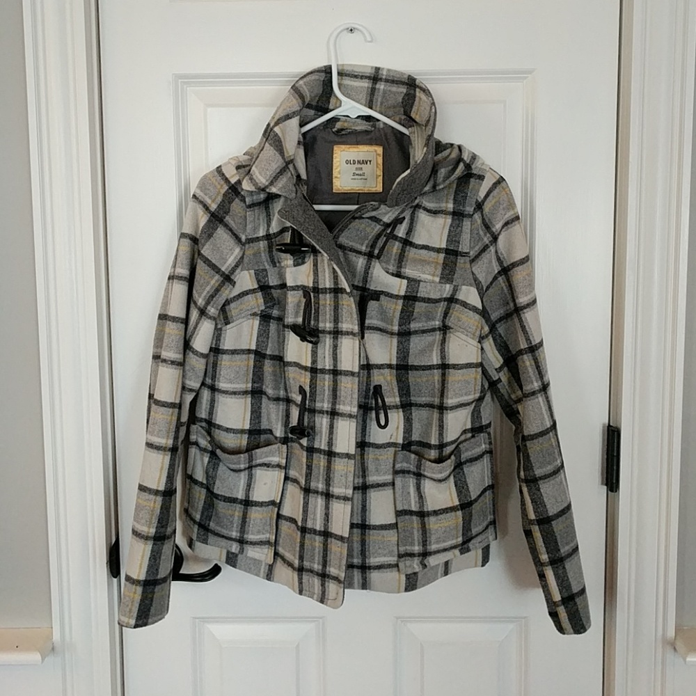 Waist length peacoat